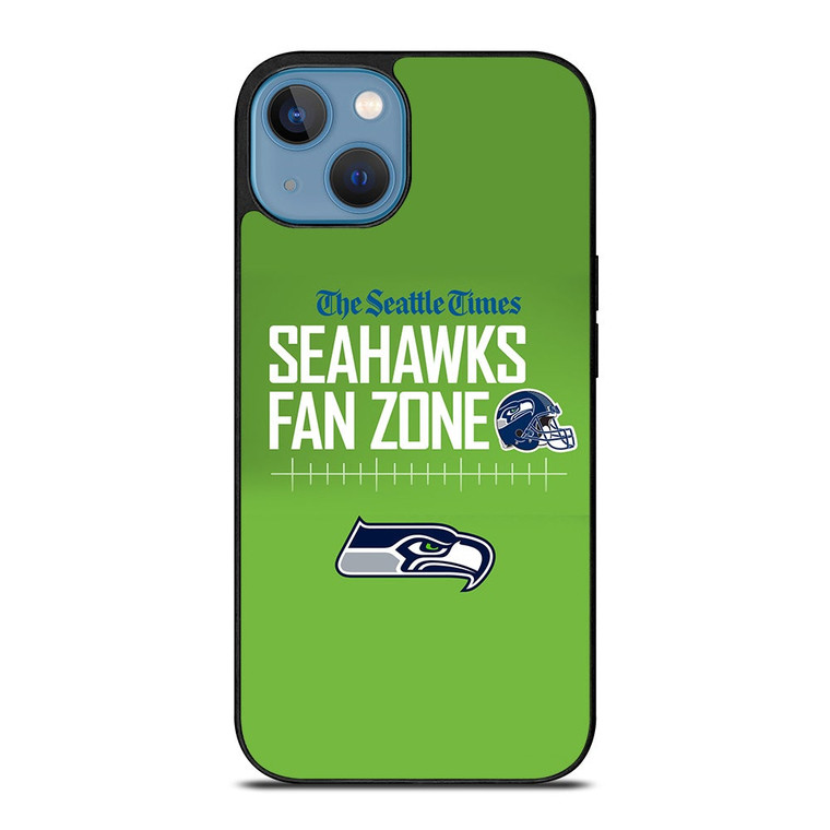 SEATTLE SEAHAWKS FANS ZONE iPhone 13 Case Cover