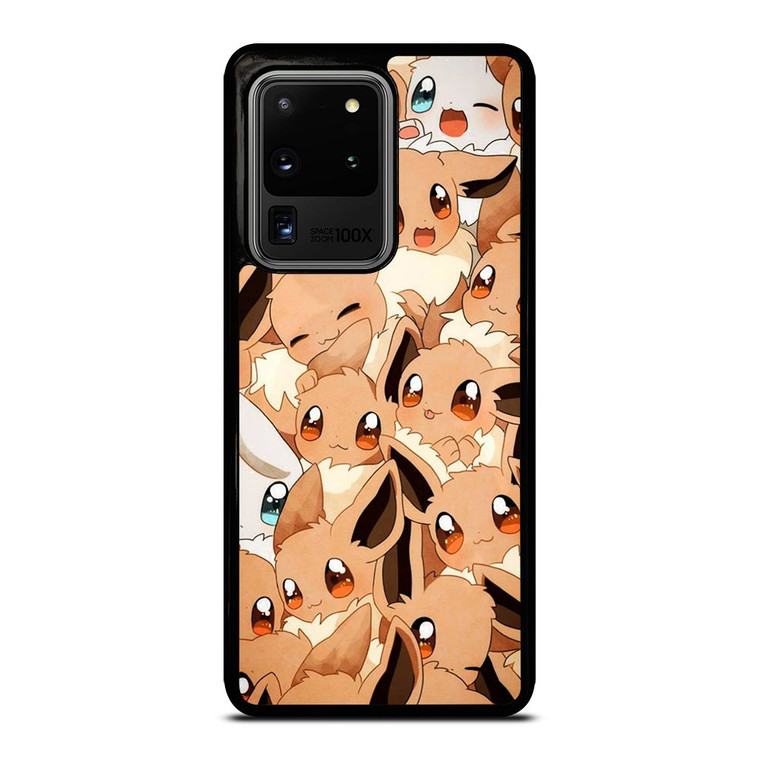 POKEMON EEVEE CUTE COLLAGE Samsung Galaxy S20 Ultra Case Cover