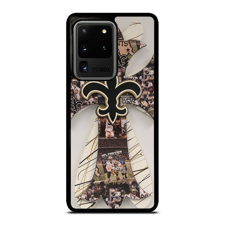 NEW ORLEANS SAINTS ICON Samsung Galaxy S20 Ultra Case Cover