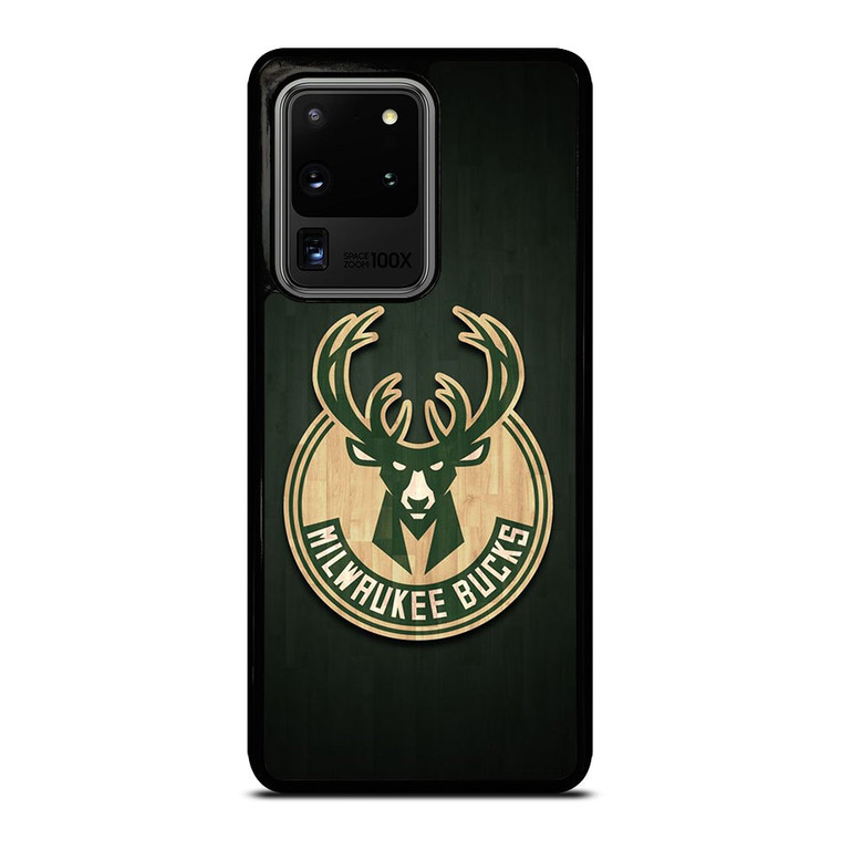 MILWAUKEE BUCKS WOODEN LOGO Samsung Galaxy S20 Ultra Case Cover