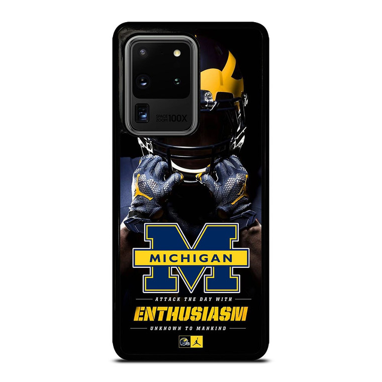 MICHIGAN WOLVERINES Samsung Galaxy S20 Ultra Case Cover