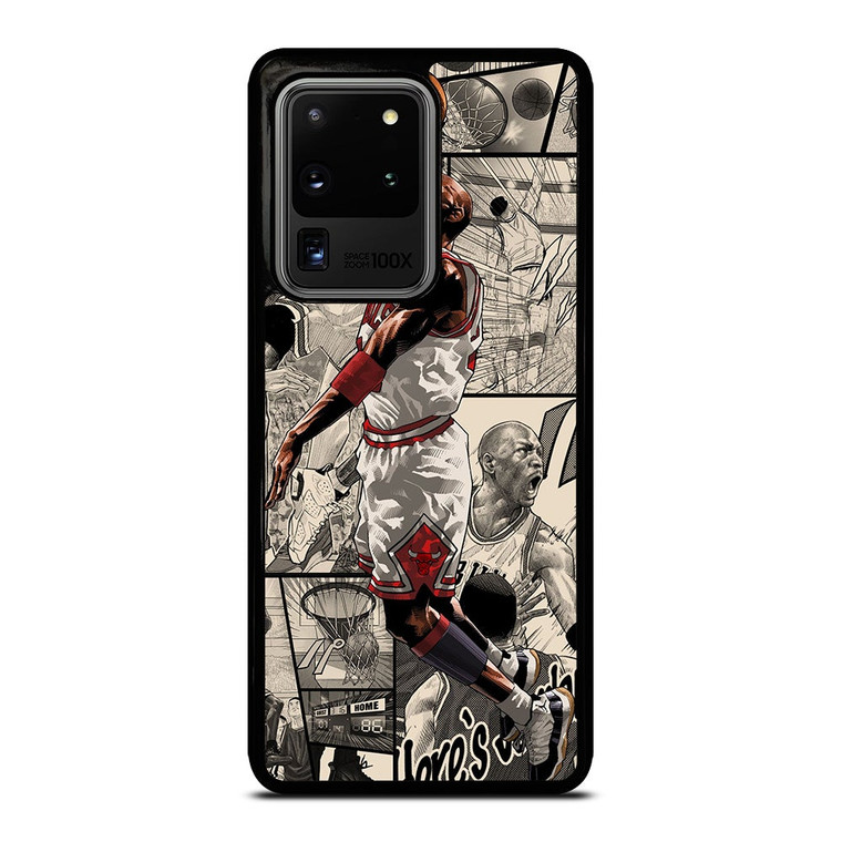 MICHAEL JORDAN COMIC ART Samsung Galaxy S20 Ultra Case Cover
