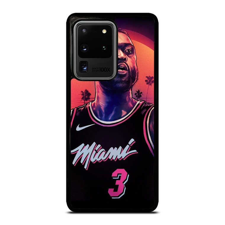 MIAMI HEAT DWYANE WADE 3 NBA Samsung Galaxy S20 Ultra Case Cover