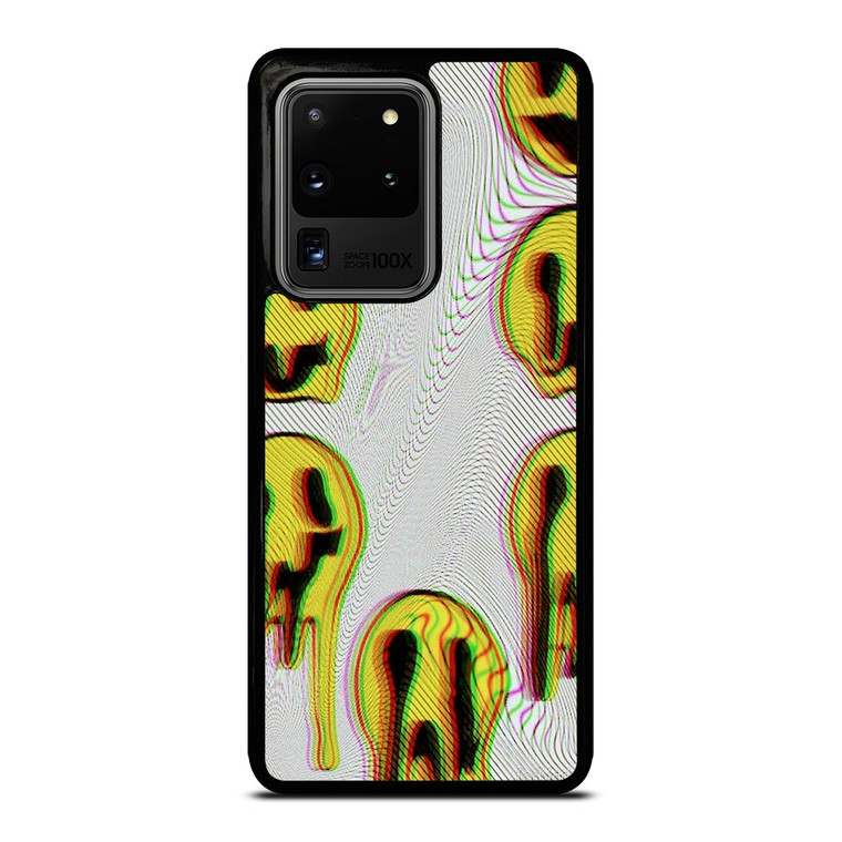 MELTED SMILEY FACE Samsung Galaxy S20 Ultra Case Cover