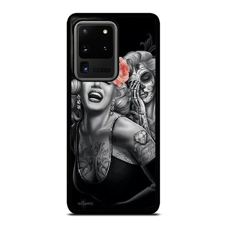 MARILYN MONROE TATTOO Samsung Galaxy S20 Ultra Case Cover