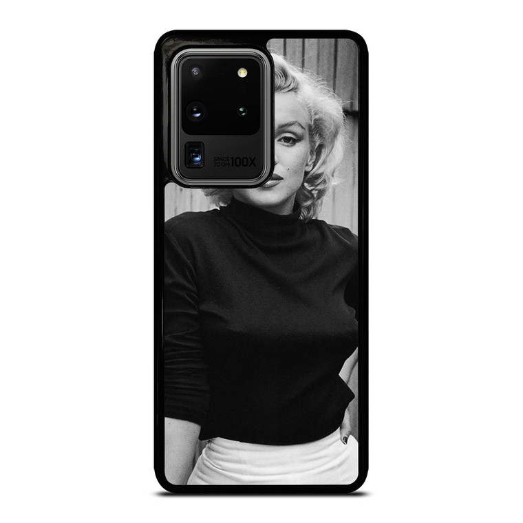 MARILYN MONROE BLACK WHITE Samsung Galaxy S20 Ultra Case Cover