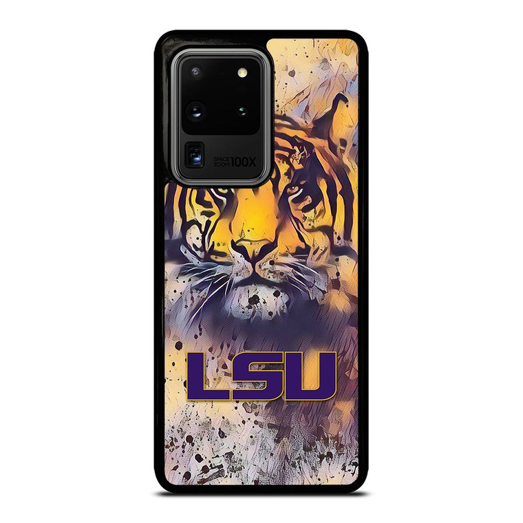 LSU TIGERS  ART LOGO Samsung Galaxy S20 Ultra Case Cover
