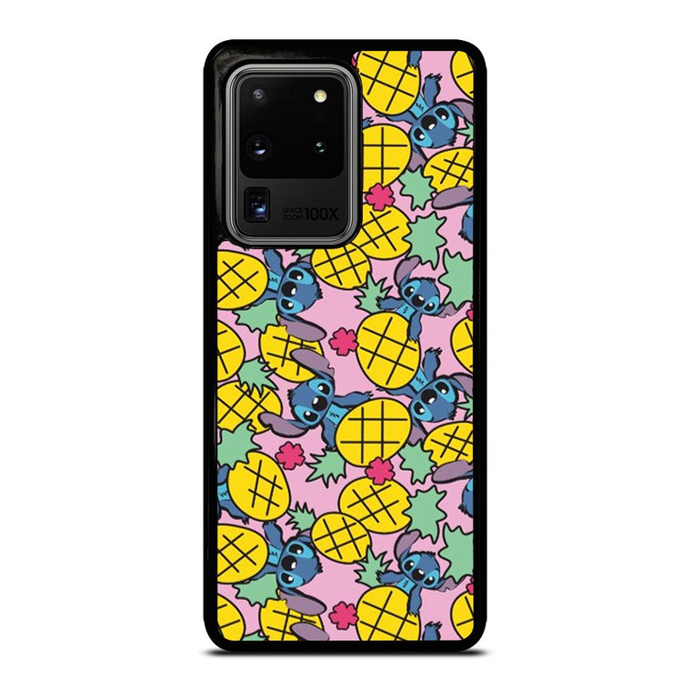 LILO AND STITCH PINEAPPLE PATTERN Samsung Galaxy S20 Ultra Case Cover