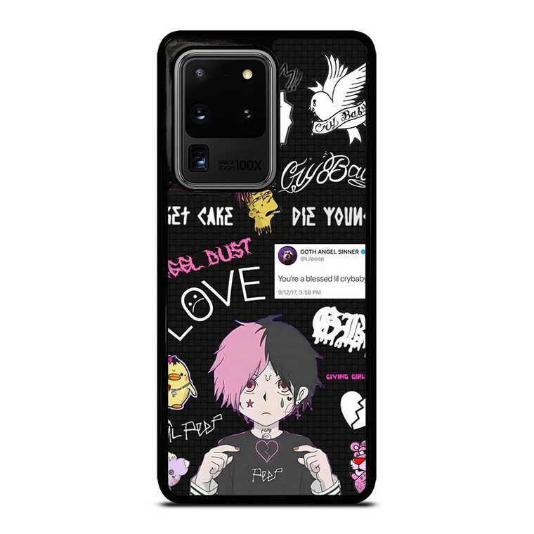 LIL PEEP COLLAGE Samsung Galaxy S20 Ultra Case Cover