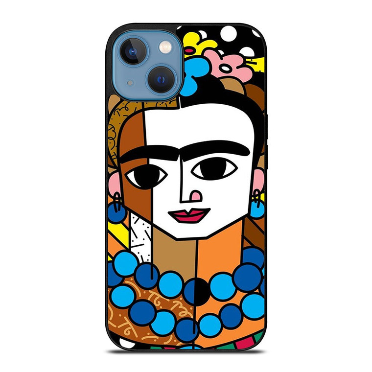 ROMERO BRITTO FRIDA KAHLO iPhone 13 Case Cover