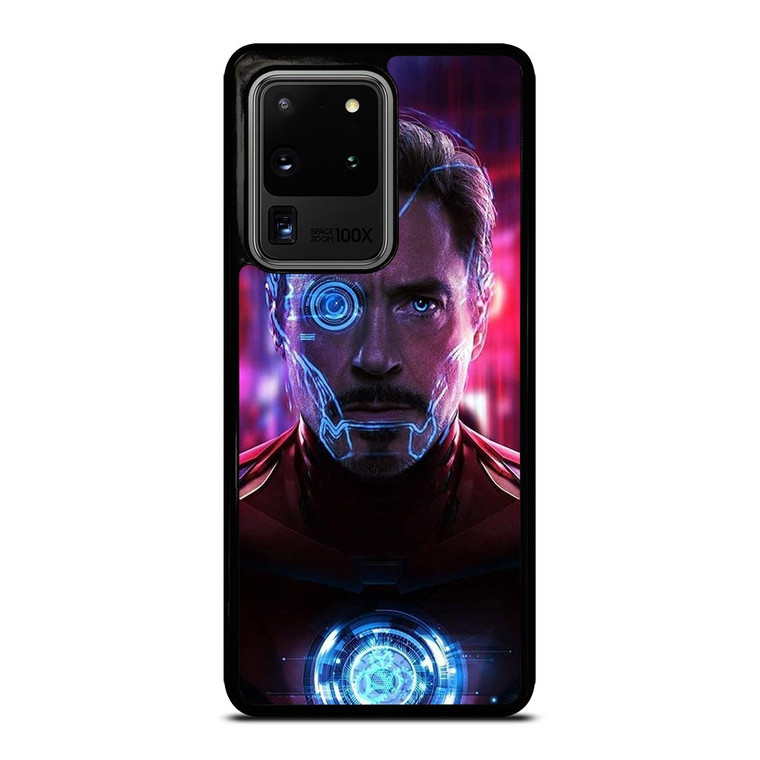 IRON MAN AVENGERS TONY STARK FACE Samsung Galaxy S20 Ultra Case Cover