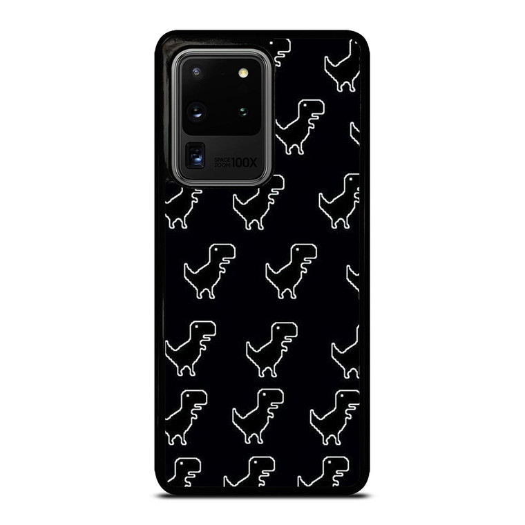 INTERNET ERROR DINOSAUR PATTERN Samsung Galaxy S20 Ultra Case Cover