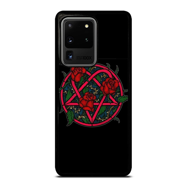 HIM BAND HEARTAGRAM FLOWER Samsung Galaxy S20 Ultra Case Cover