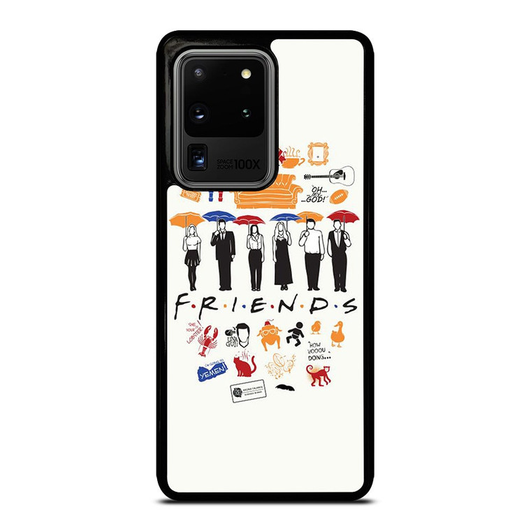 FRIENDS TV SHOW CLIP ART Samsung Galaxy S20 Ultra Case Cover