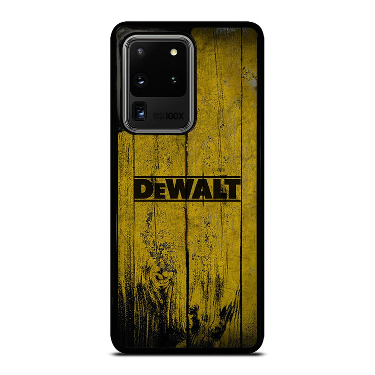 DEWALT WOODEN LOGO Samsung Galaxy S20 Ultra Case Cover
