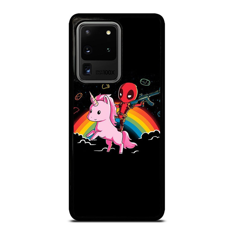 DEADPOOL AND UNICORN CUTE Samsung Galaxy S20 Ultra Case Cover