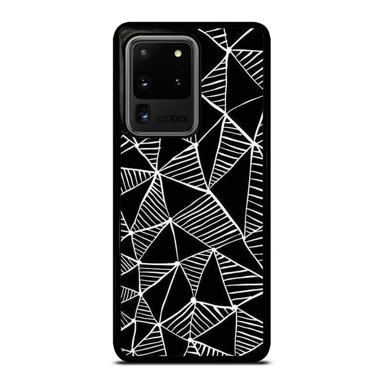 DARK TRIANGLE PATTERN Samsung Galaxy S20 Ultra Case Cover