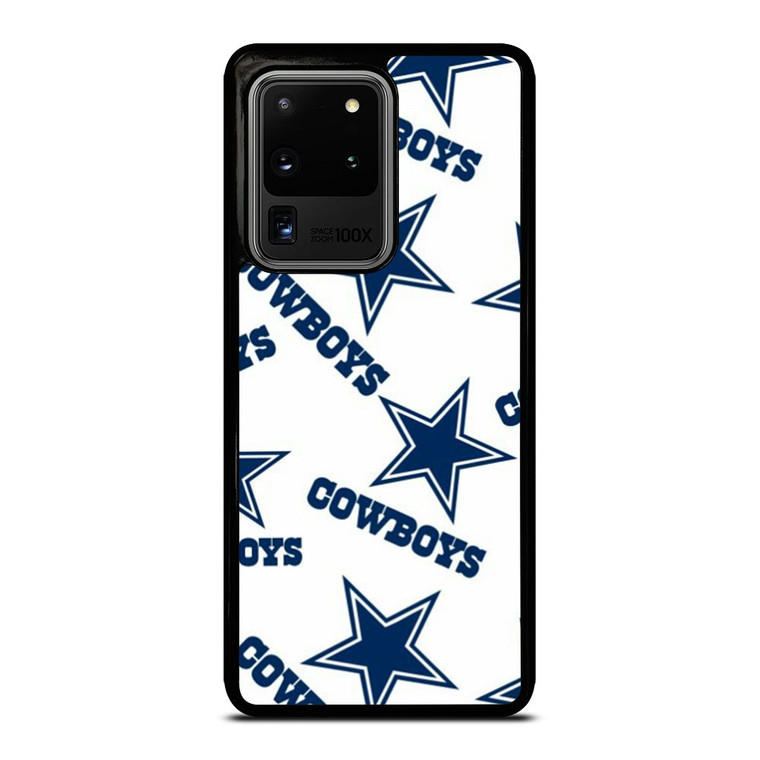 DALLAS COWBOYS LOGO PATTERN Samsung Galaxy S20 Ultra Case Cover