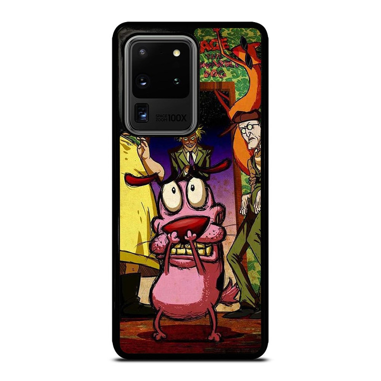 COURAGE THE COWARDLY DOG ART Samsung Galaxy S20 Ultra Case Cover