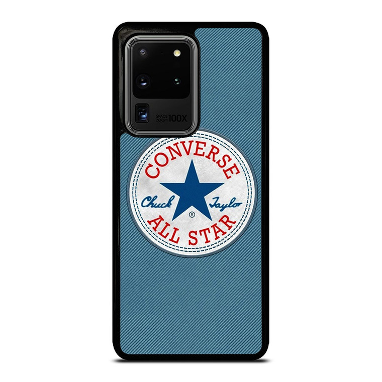 CONVERSE SNEAKERS LOGO BLUE Samsung Galaxy S20 Ultra Case Cover