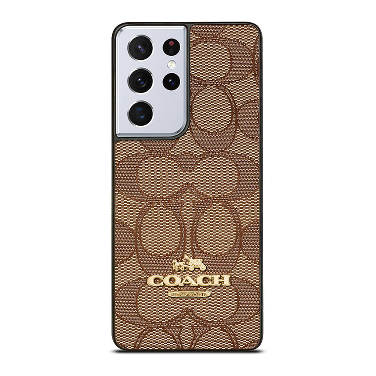 COACH NEW YORK PATTERN Samsung Galaxy S20 Ultra Case Cover