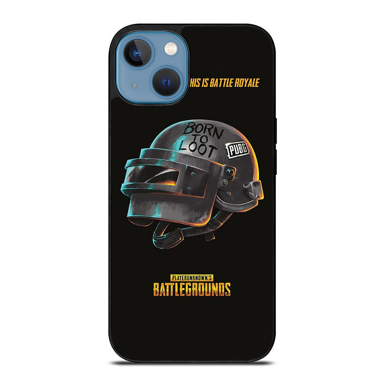 PUBG PLAYERUNKNOWN'S HELMET iPhone 13 Case Cover