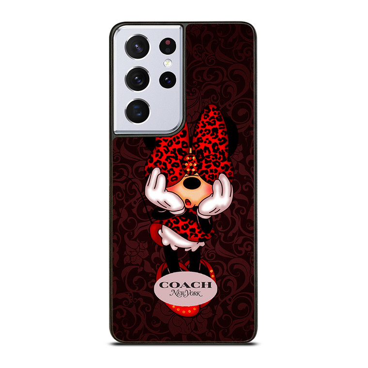 COACH MINNIE MOUSE NEW YORK Samsung Galaxy S20 Ultra Case Cover