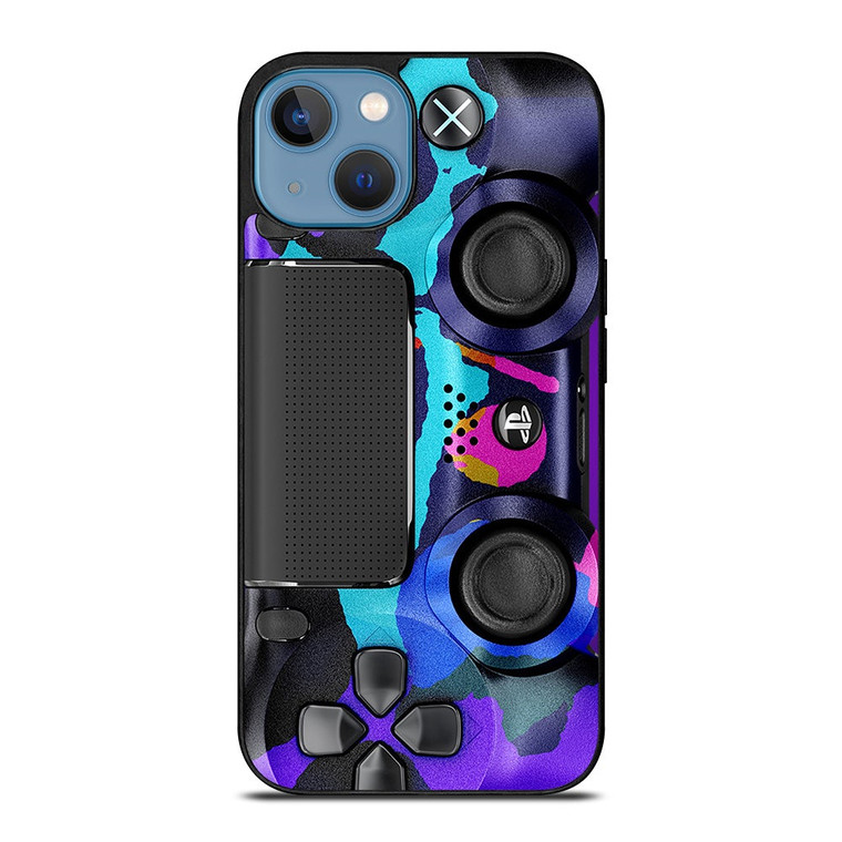 PS4 CONTROLLER PLAYSTATION CAMO iPhone 13 Case Cover