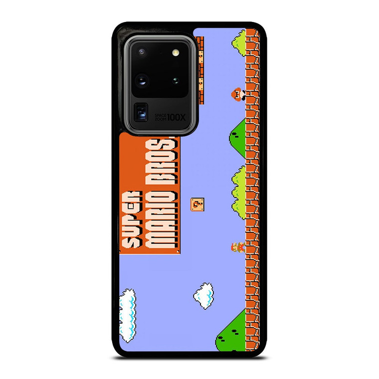 CLASSIC MARIO BROS GAME Samsung Galaxy S20 Ultra Case Cover