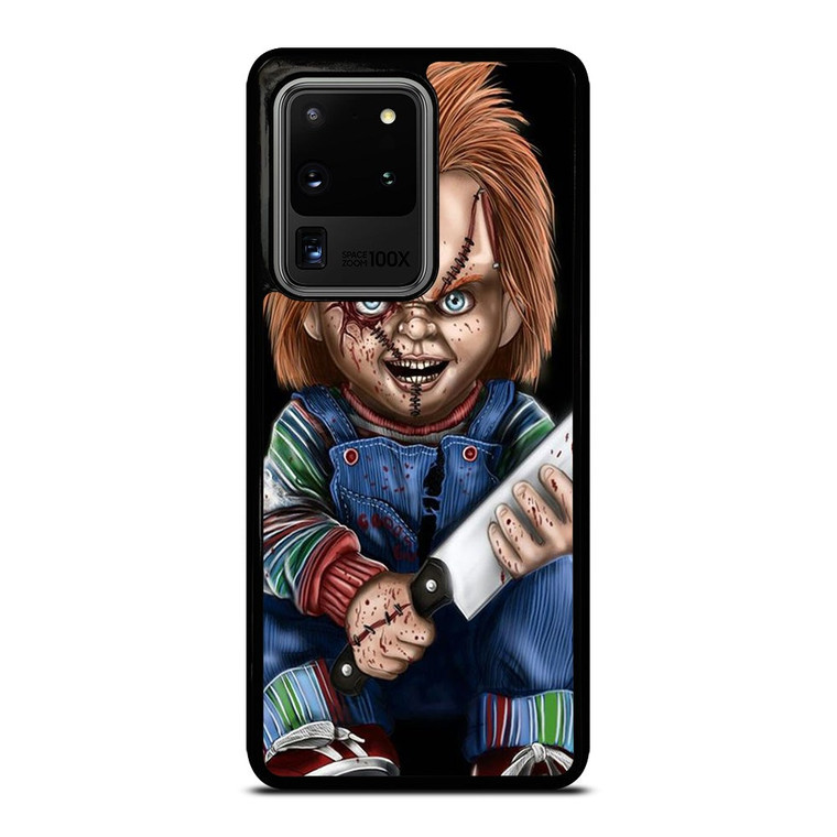CHUCKY WITH KNIFE Samsung Galaxy S20 Ultra Case Cover
