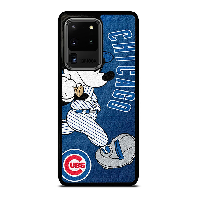 CHICAGO CUBS LOGO MICKEY MOUSE Samsung Galaxy S20 Ultra Case Cover