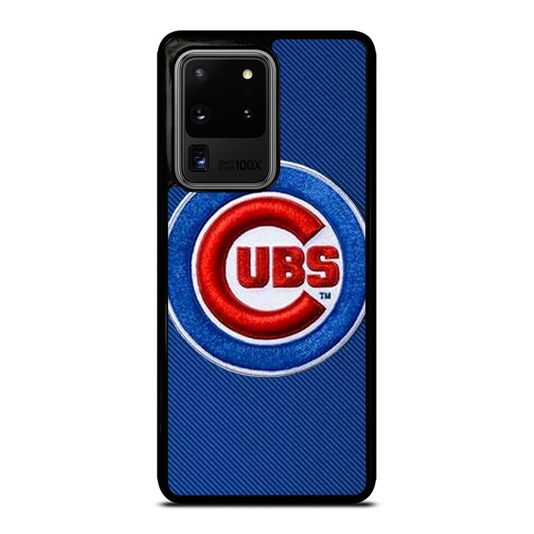 CHICAGO CUBS EMBOIRED LOGO Samsung Galaxy S20 Ultra Case Cover