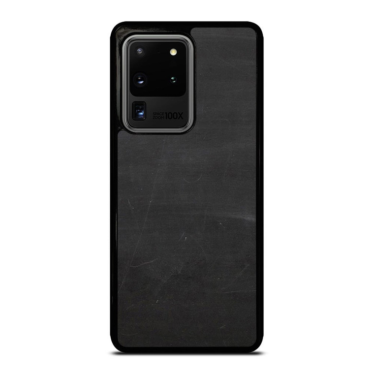 CHALK BLACK BOARD TEXTURES Samsung Galaxy S20 Ultra Case Cover