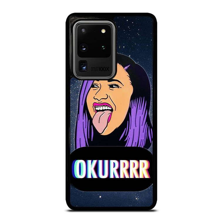 CARDI B FACE CARTOON Samsung Galaxy S20 Ultra Case Cover