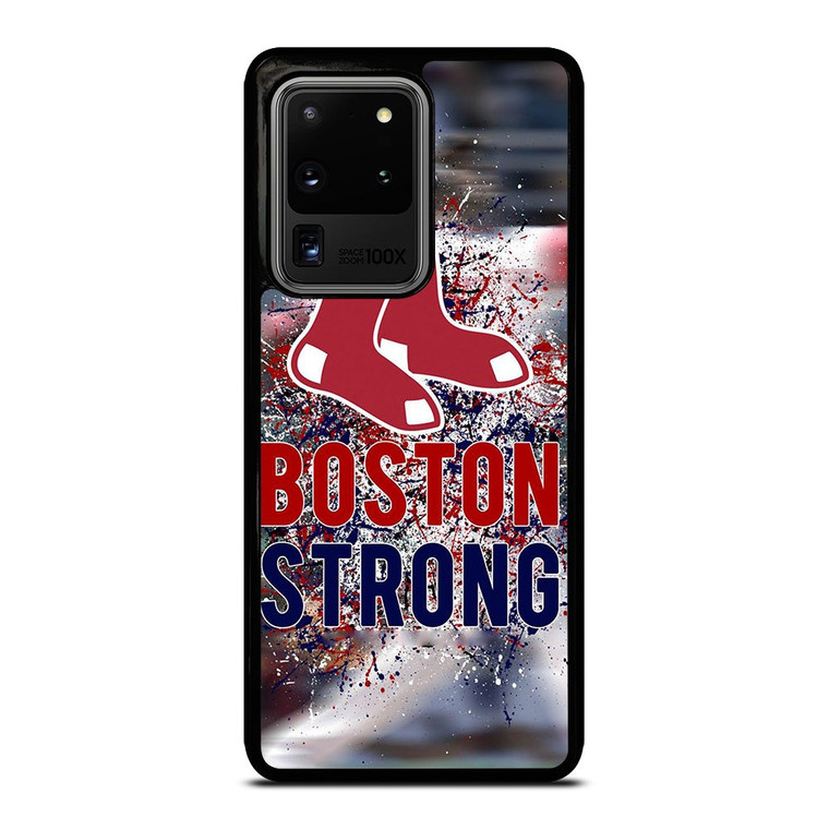 BOSTON RED SOX  STRONG ART Samsung Galaxy S20 Ultra Case Cover
