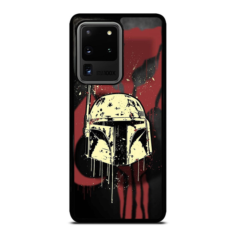 BOBA FETT HELMET STAR WARS ART Samsung Galaxy S20 Ultra Case Cover