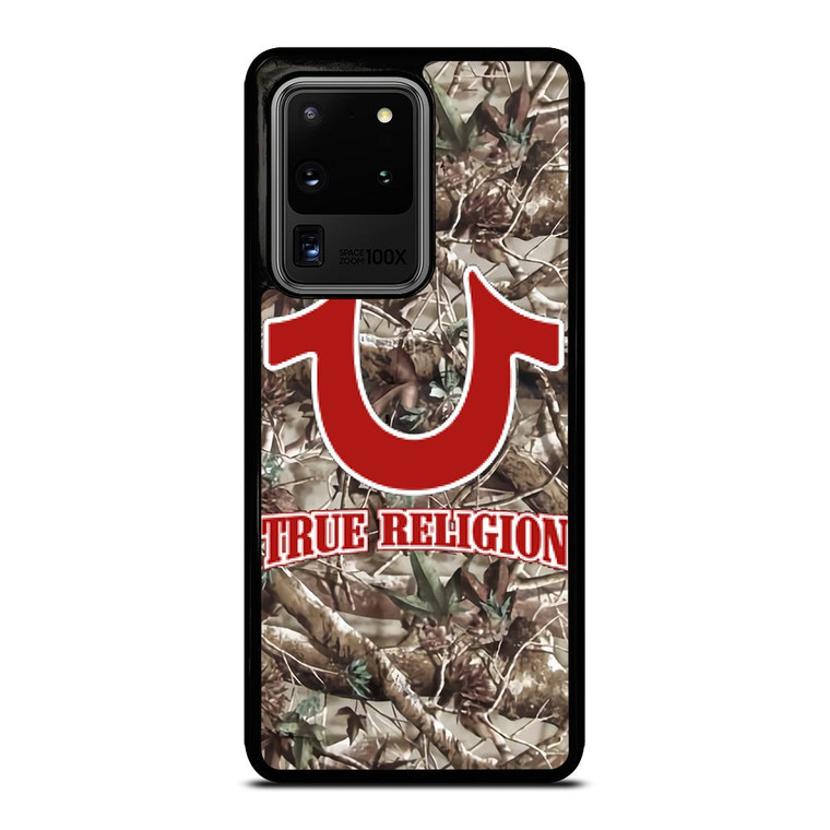 BIG BUDDHA TRUE RELIGION CAMO LOGO Samsung Galaxy S20 Ultra Case Cover