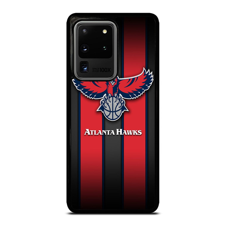 ATLANTA HAWKS STRIPE LOGO Samsung Galaxy S20 Ultra Case Cover