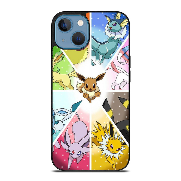 POKEMON ALL EEVEE iPhone 13 Case Cover