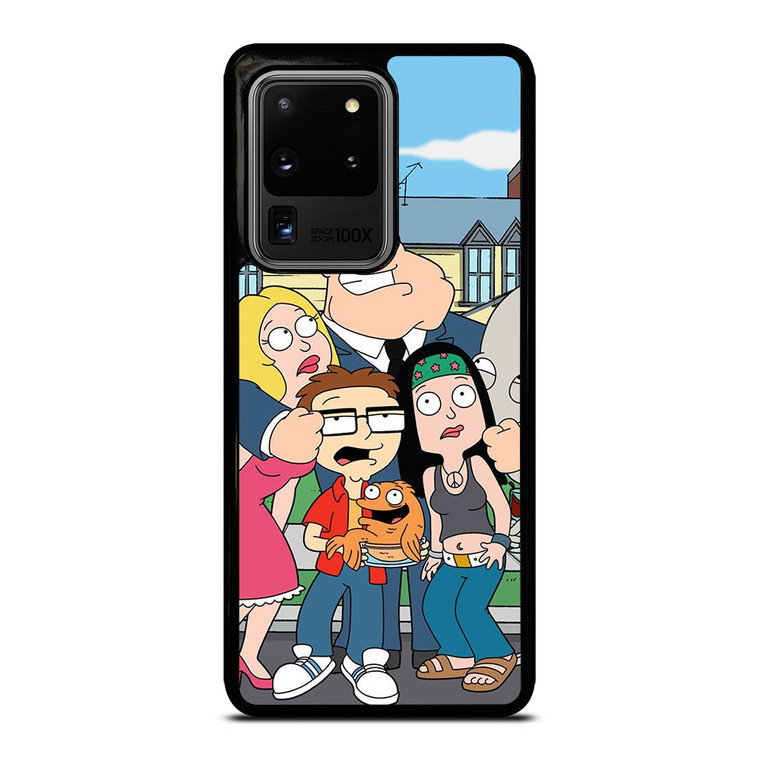 AMERICAN DAD ALL CAST Samsung Galaxy S20 Ultra Case Cover
