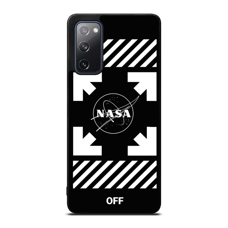 WHITE NASA OFF Samsung Galaxy S20 FE Case Cover