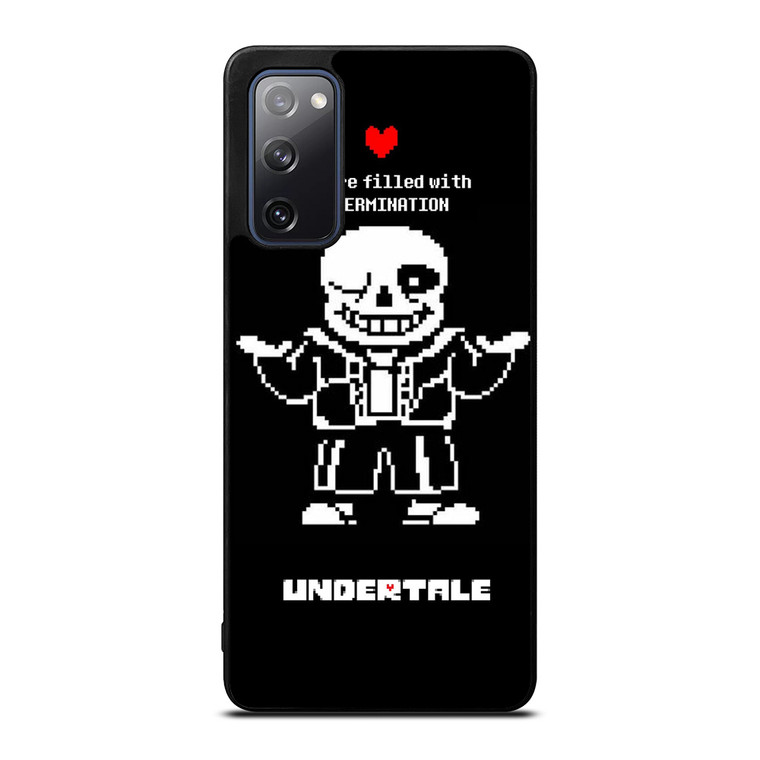 UNDERTALE SANS 8 BIT QUOTE Samsung Galaxy S20 FE Case Cover