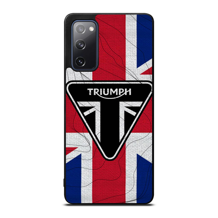TRIUMPH MOTORCYCLE icon Samsung Galaxy S20 FE Case Cover