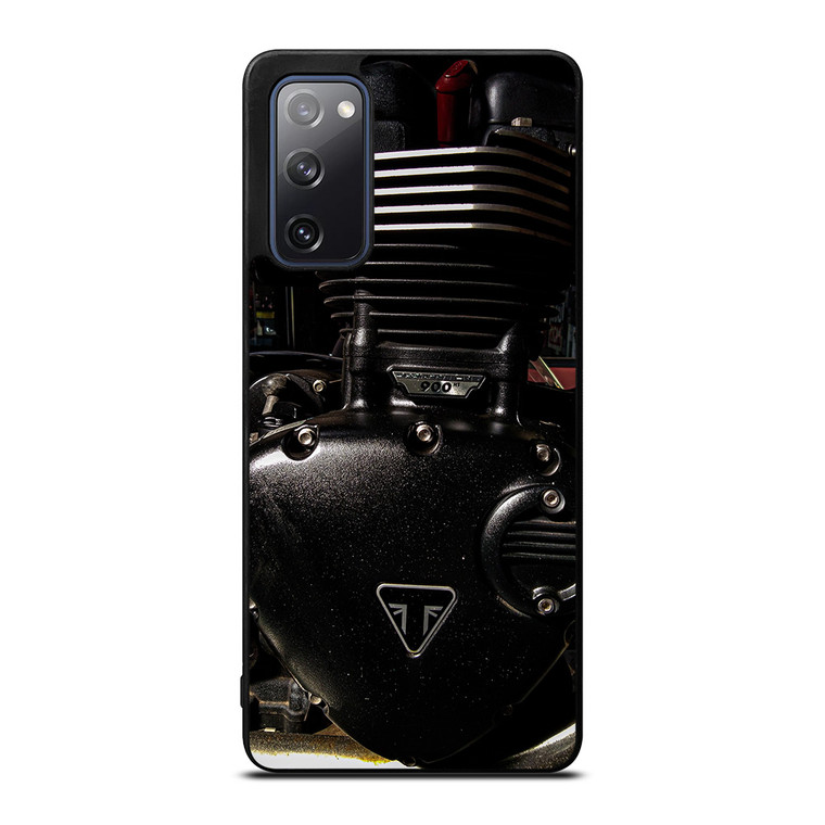 TRIUMPH MOTORCYCLE ENGINE Samsung Galaxy S20 FE Case Cover TRIUMPH MOTORCYCLE ENGINE Samsung Galaxy S20 FE Case Cover