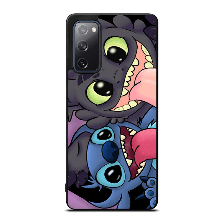TOOTHLESS AND STITCH CARTOON Samsung Galaxy S20 FE Case Cover