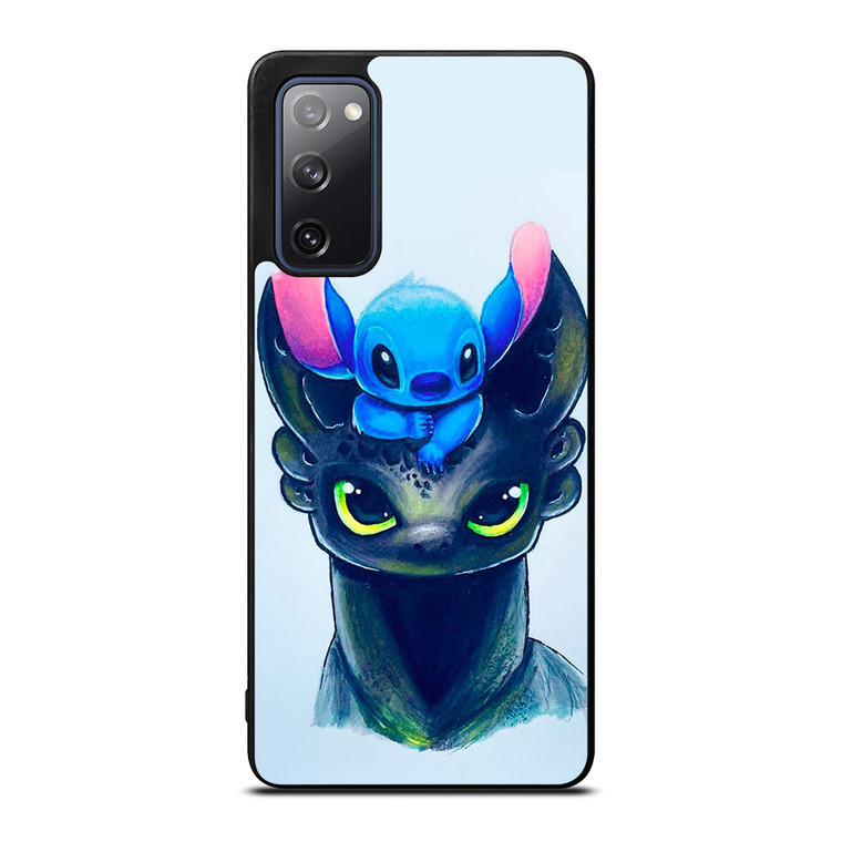TOOTHLESS AND STITCH ART Samsung Galaxy S20 FE Case Cover