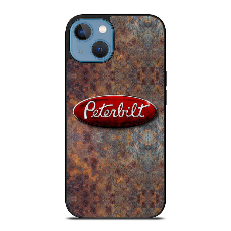 PETERBILT TRUCK RUSTY METAL LOGO iPhone 13 Case Cover