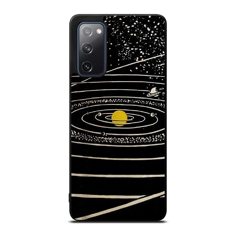 THE SOLAR SYSTEM HAND DRAWN Samsung Galaxy S20 FE Case Cover