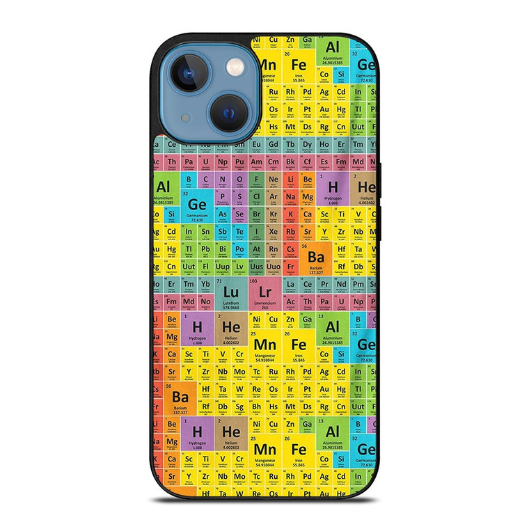 PERIODICAL TABLE SHEET iPhone 13 Case Cover