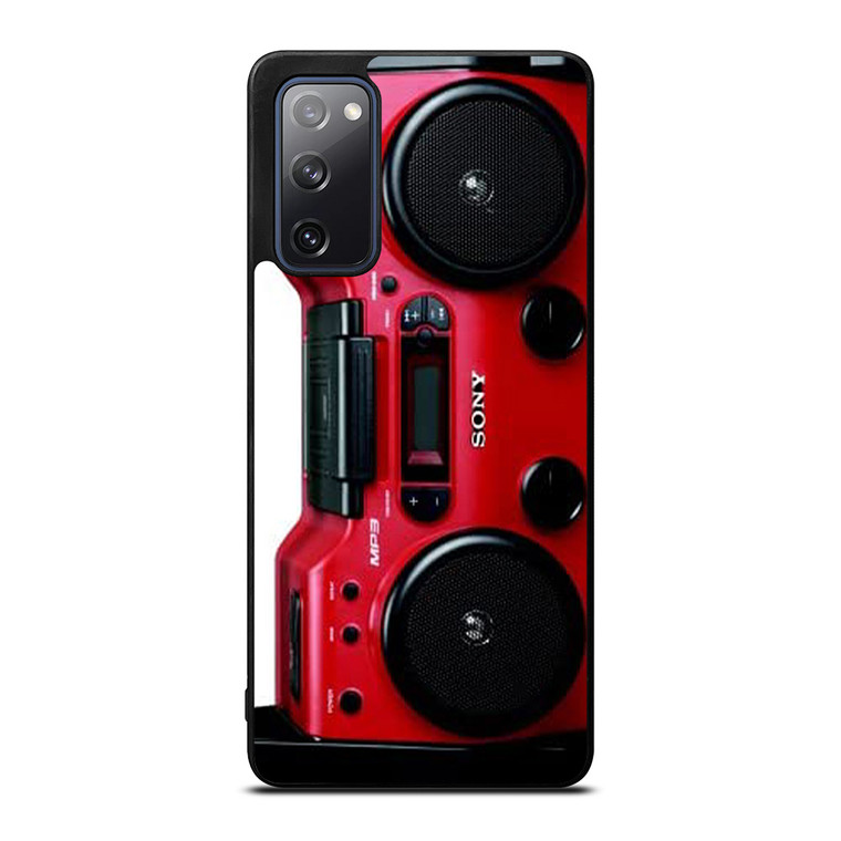 SONY BOOMBOX JOBSITE RADIO Samsung Galaxy S20 FE Case Cover SONY BOOMBOX JOBSITE RADIO Samsung Galaxy S20 FE Case Cover